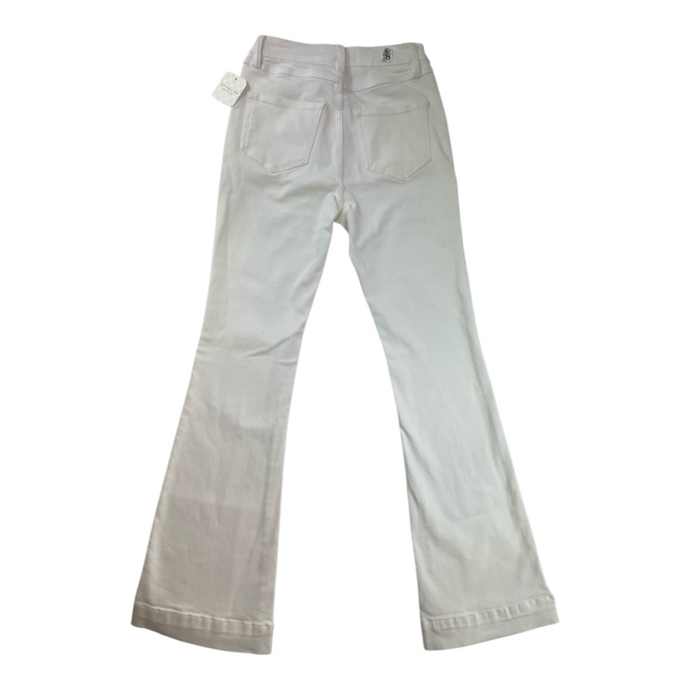 Altar’d State Salor Jeans Women’s Sz 25 Flare High Rise Stretch Elise White NWT - Picture 3 of 8